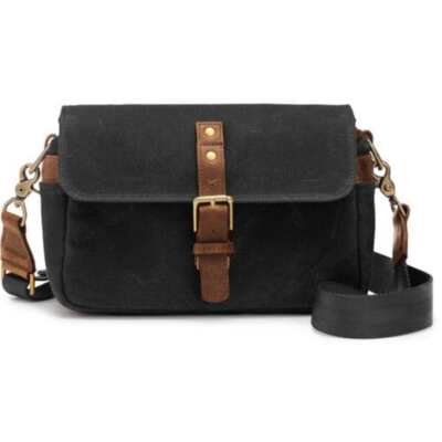 ONA Bowery Black Messenger Bag