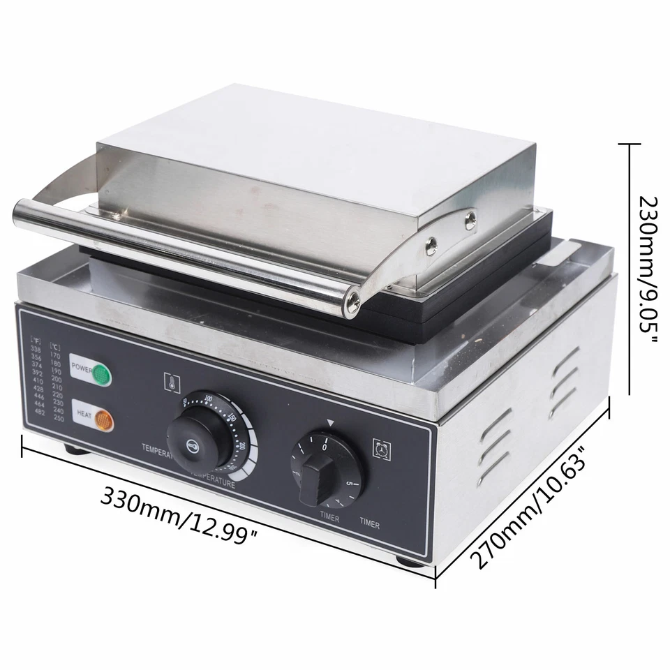 Máquina antiadherente comercial eléctrica para hacer donas de acero inoxidable Foto 3 de 4