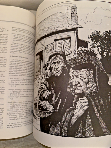 AD&D Dungeons & Dragons The TEMPLE of ELEMENTAL EVIL T1-4 9147 1985 Module + Map - Picture 13 of 15