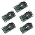 5PCS DS1302 Real Time Clock RTC Module Board Serial Fit for Arduino