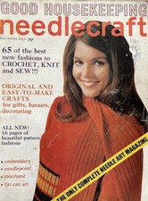 Good Housekeeping Needlecraft Magazine Fall Winter 1970 1971 Knit Sew Embroidery