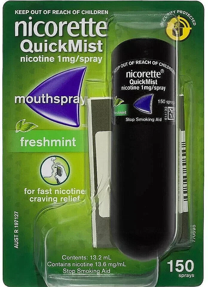 Nicorette Quickmist Spray Bucal LOS ULTIMOS hasta fin de noviembre enviado HOY - Imagen 3 de 4