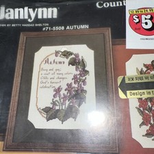 Janlynn Counted Cross Stitch Season Autumn 71-5508
