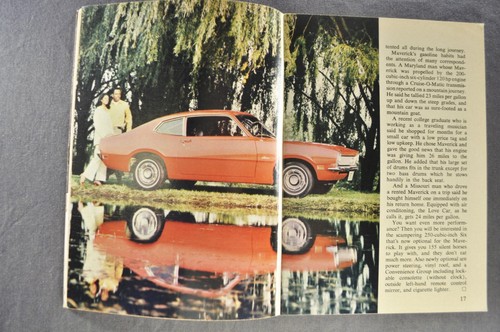 1970 Ford Times Magazine Mustang Mach 1 Maverick Pickup Bronco Nice Original 70 - Picture 8 of 16