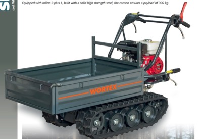 Wortex Sfh 300 Track Barrow Honda Gx200 196Cc Gasoline