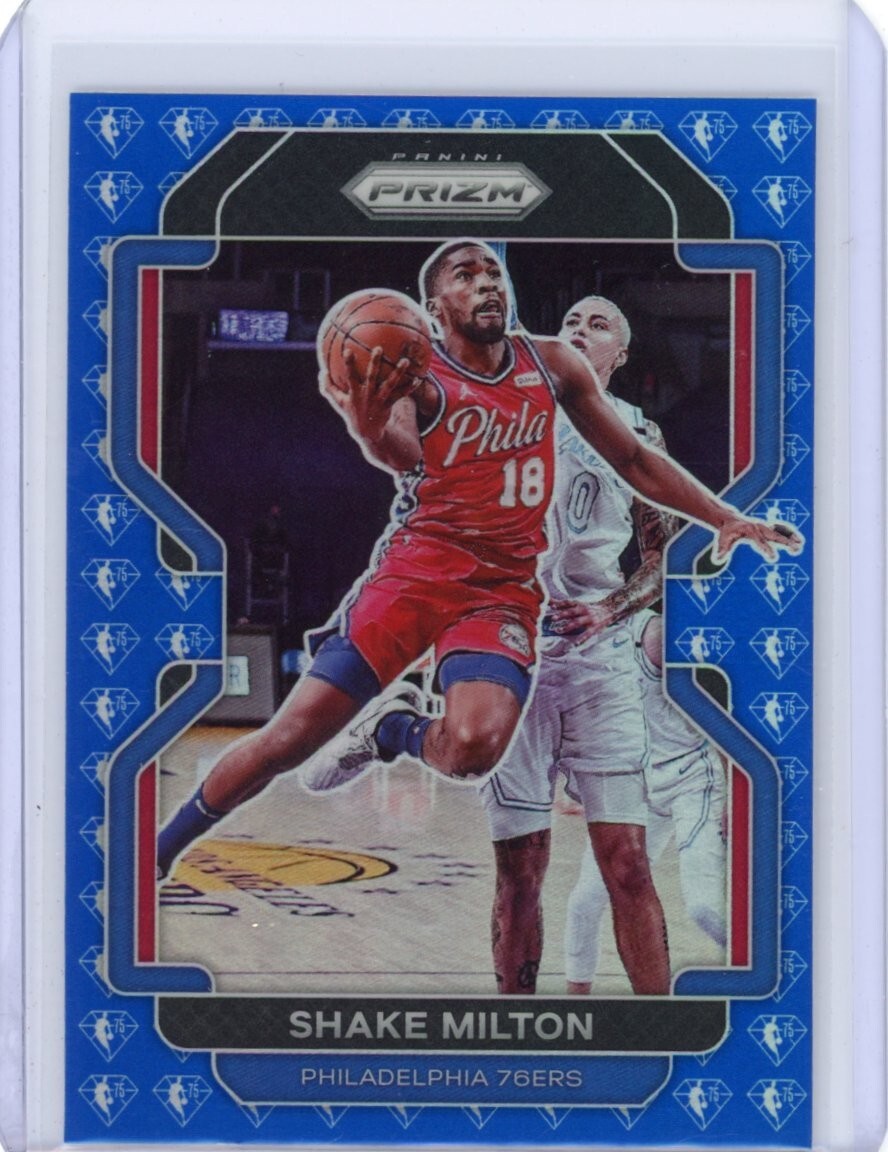 【RC AUTO】SHAKE MILTON 76ERS PANINI 2020-21 Panini Prizm Sensational Signatures Shake Milton