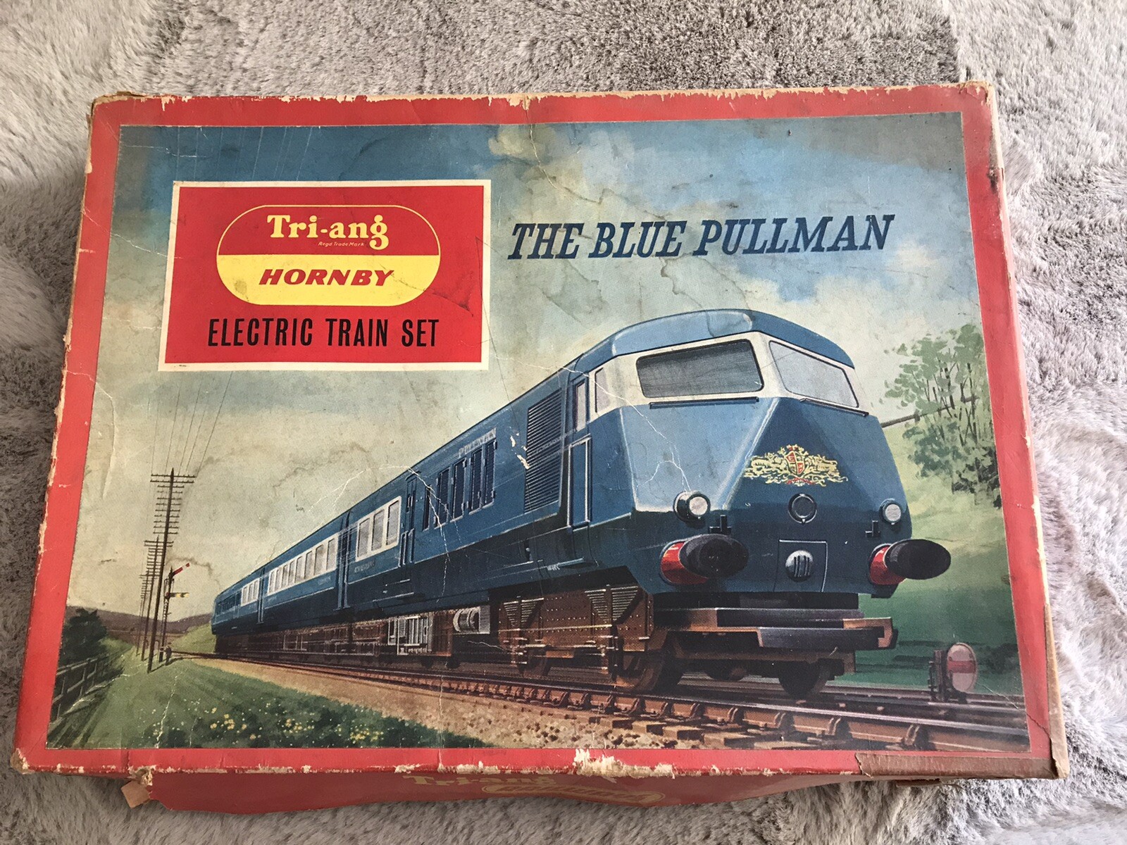 blue pullman train set