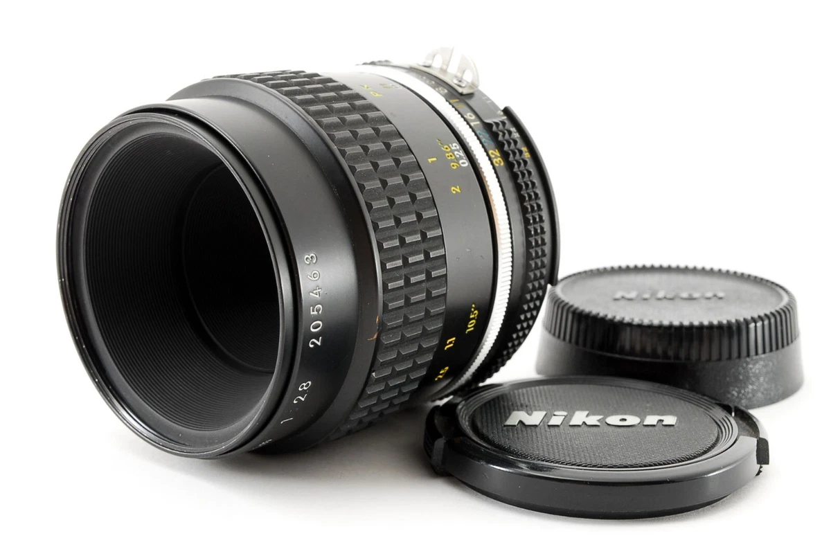 Nikon Micro Nikkor Ai-s 55mm f/2.8 Macro F Mount Lens From JAPAN