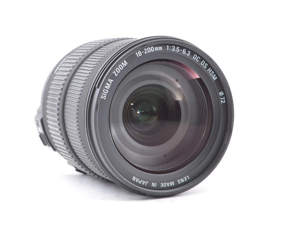 【Top Mint】SIGMA DC 18-200mm f/3.5-6.3 HSM for NIKON F Telephoto From Japan #1321 - Image 4 of 4