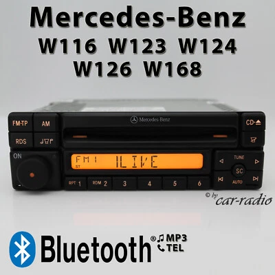 Original Mercedes Special MF2297 Bluetooth Radio MP3 W116 W123 W124 W126 W168 CD - Bild 1 von 4