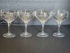Set of 4 Katharinen Hutte Echt Bleckristall 24% Cut Crystal Wine Goblets — photo 1