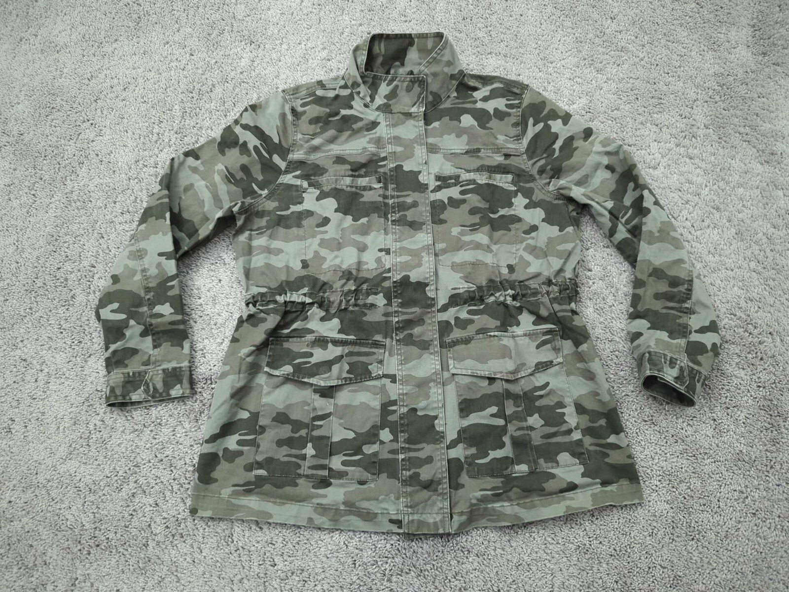 Universal Thread Military Style Jacket Womens Lar… - image 1