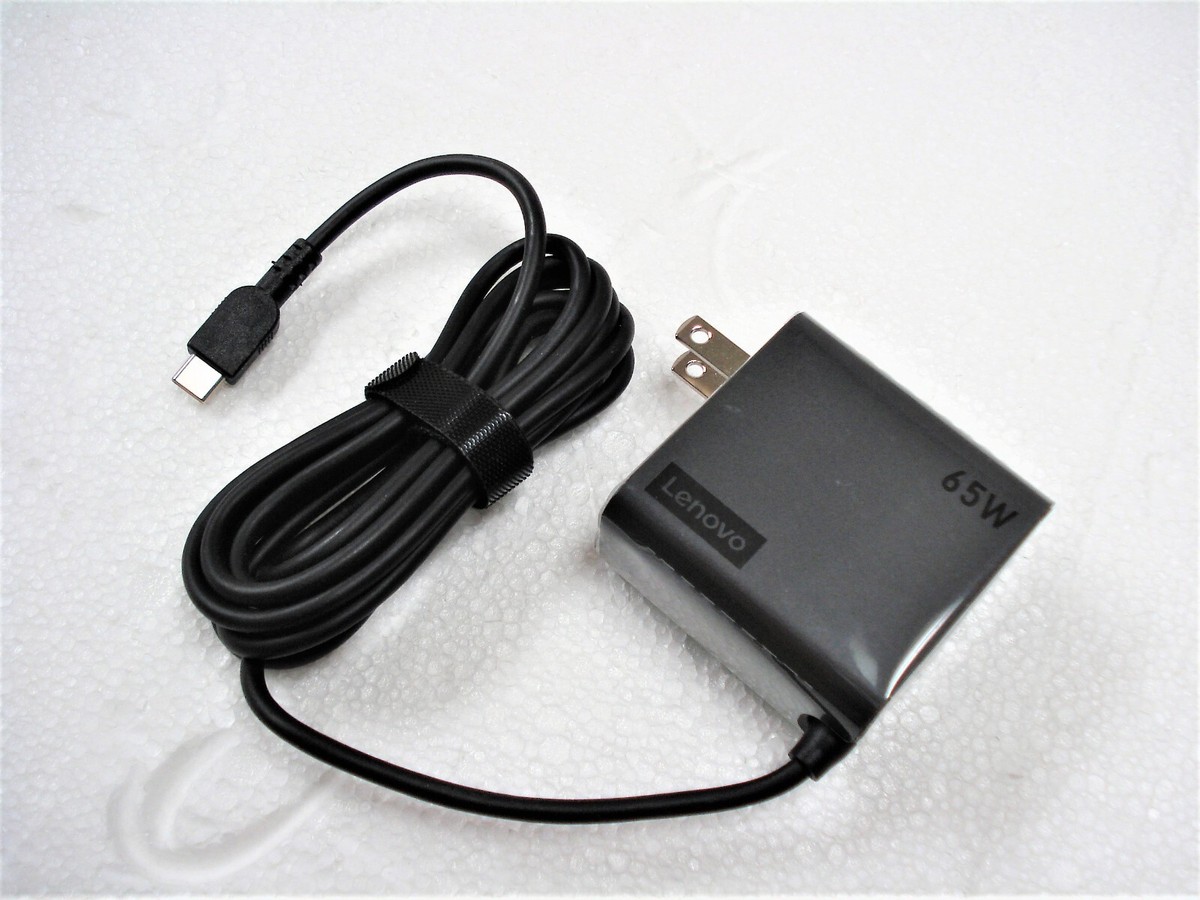 New Genuine OEM Lenovo 65W USB-C Charger For T470 T480 T570 T580 TP25 X270  X280
