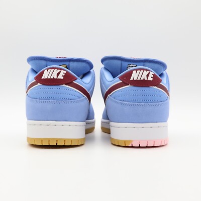 DQ4040-400 Nike SB Dunk Low Pro Phillies Valor Blue Team Maroon