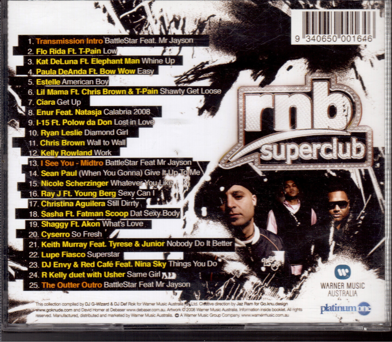 RnB Superclub CD MINT mixed by DJ G-Wizard DJ Def Rok | eBay