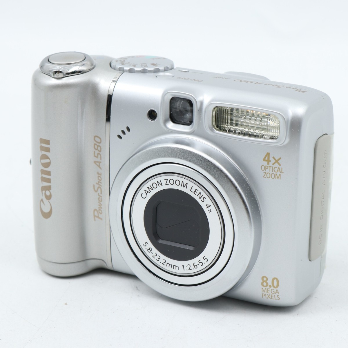 Canon キャノン PowerShot A580 コンパクトデジタルカメラ Canon PowerShot A580 Digital Compact – Retro Camera Shop