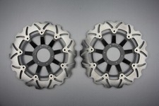 Pair of Wave Floating Front Brake Discs 296mm For HONDA CBR 600 F / F4 1999-2000