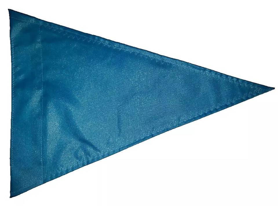 BLANK TRIANGLE FLAG great on ATV Bicycle UTV Trailer JEEP Kayak BOAT ...