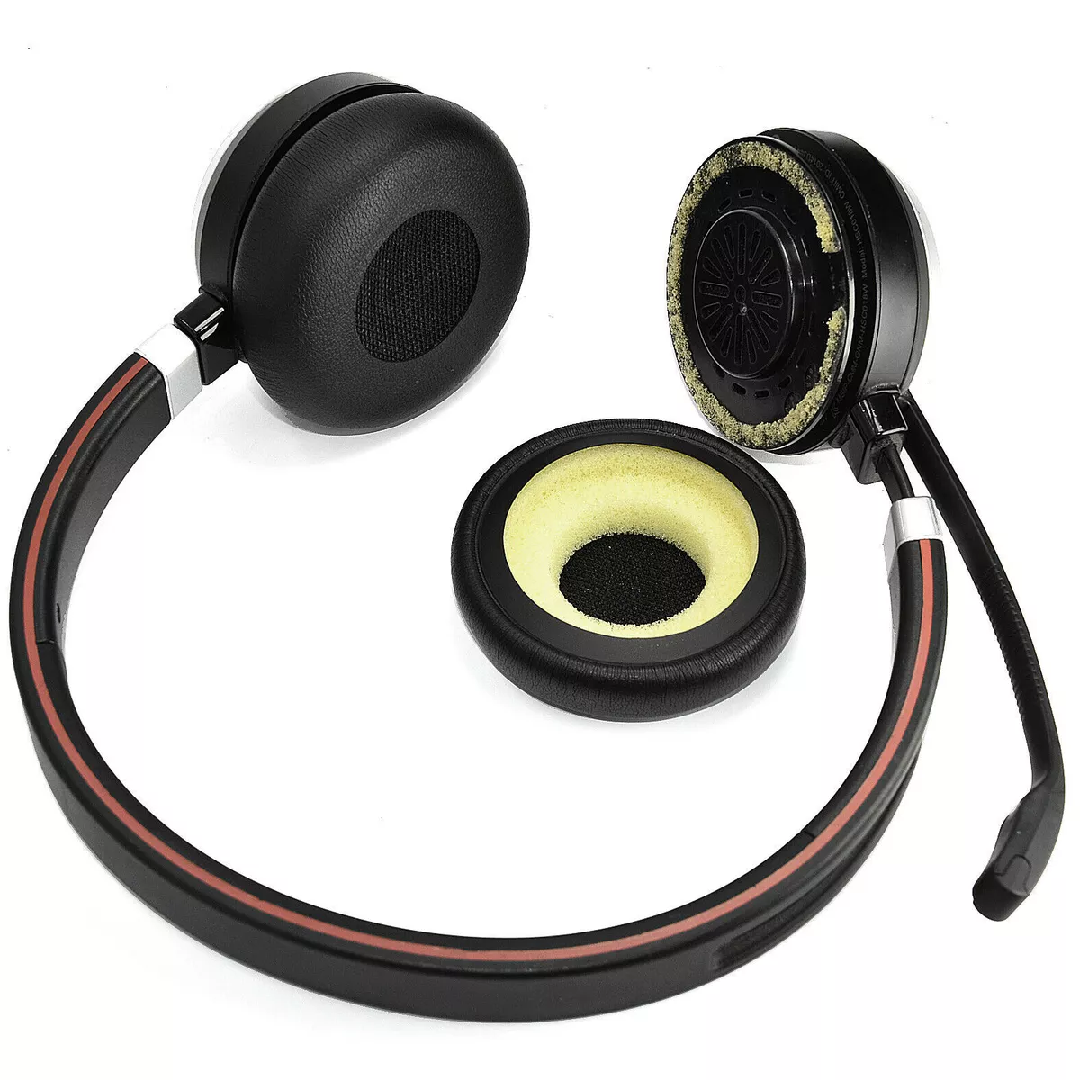 Headphone Cushion Compatible with Jabra Evolve 20, 30, 40 & 65 Headphone, Replacement Headset Pads