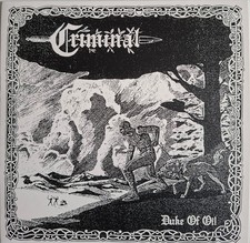 Criminal - Duke Of Oi! 7" BATTLE RUINS INTIMIDATION BIG BOSS VIOLENT WAY