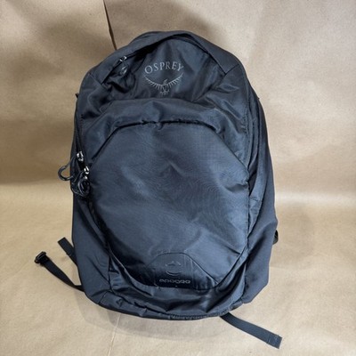 Osprey Apogee Backpack Black 28L EXCELLENT Everyday Laptop AIRSCAPE 24/7 Line