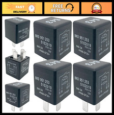 4-Pack 12V 30A 4-Pin SPST Automotive Power Relay - Fix Fuel Pump  P0230 Error
