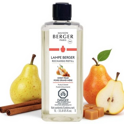 Maison Berger Sweet Pear Aroma Diffuser Fragrance 1 Liter 40 Hours Purification