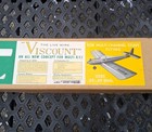 Rare Vintage Hal deBolt Live Wire Viscount 60" Wingspan Model Airplane Kit Stunt — photo 2