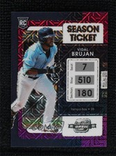 2022 Panini Chronicles Contenders Optic Purple Mojo Prizm 3/99 Vidal Brujan 0wx2
