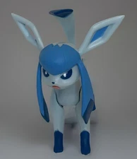 Pokémon Glaceon 3” Articulated Battle Ready Action Figure Nintendo 2021 Jazwears