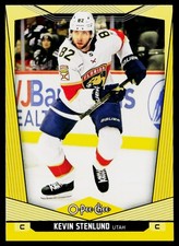 2024-25 O-Pee-Chee Kevin Stenlund #99 Yellow Border