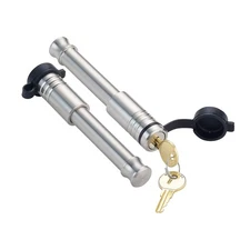 InfiniteRule Security 61571 Receiver Hitch Lock Set (2-Pack) - Keyed Alike, 2" 