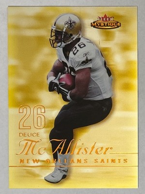 Deuce McAlister 2003 Fleer Mystique Gold #48 (060/150) - New Orleans Saints