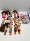 Lot of 14 Barbie Mattel Kelly Club Dolls Characters Includes Clothing Shoes Lot.