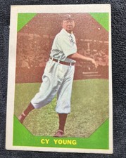 1960 FLEER  BASEBALL GREATS #47 CY YOUNG BOST...
