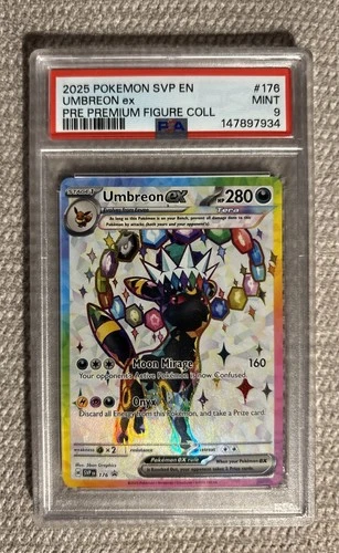 Umbreon ex SVP176 Sv: Scarlet & Violet Promo Cards Holo PSA 9