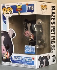 Funko Pop! Pixar Toy Story 5 Blaze's Pet Pig with Jessie #1716