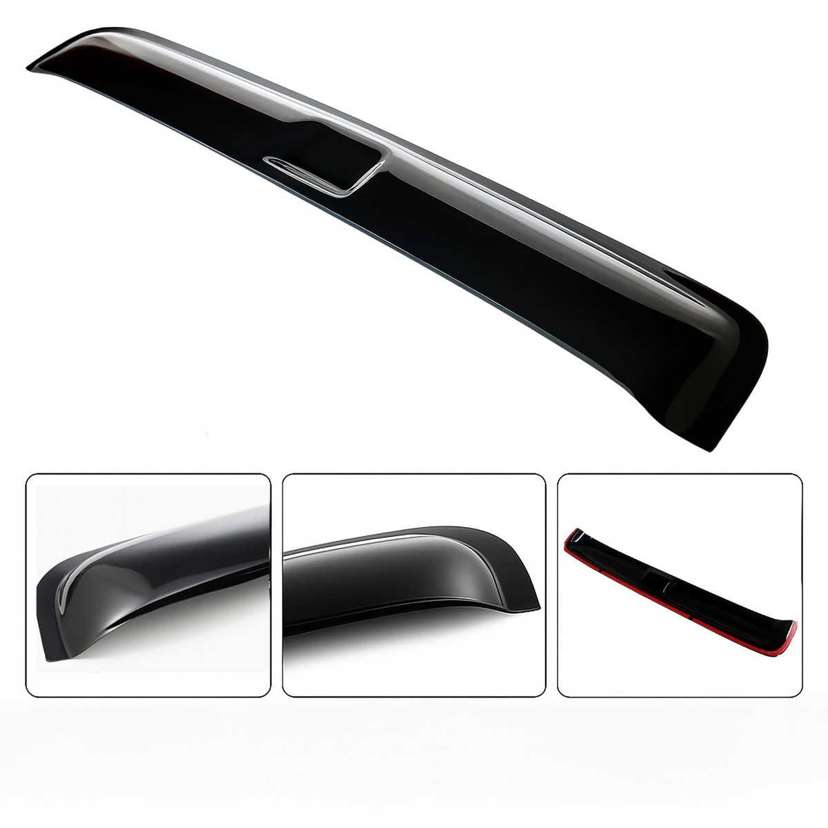 Sunroof Moon Roof Top Visor Type 2 980mm Dark Smoke For 01-07