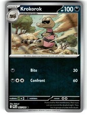 Krokorok #65 Prices | Pokemon Phantasmal Flames | Pokemon Cards
