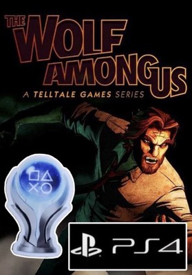 The Wolf Among Us PS4 Platinum Trophy Service Trophäen Platin Service