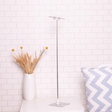 Poster Exhibition Display Rack Shape Holder Floor Directional Stand for