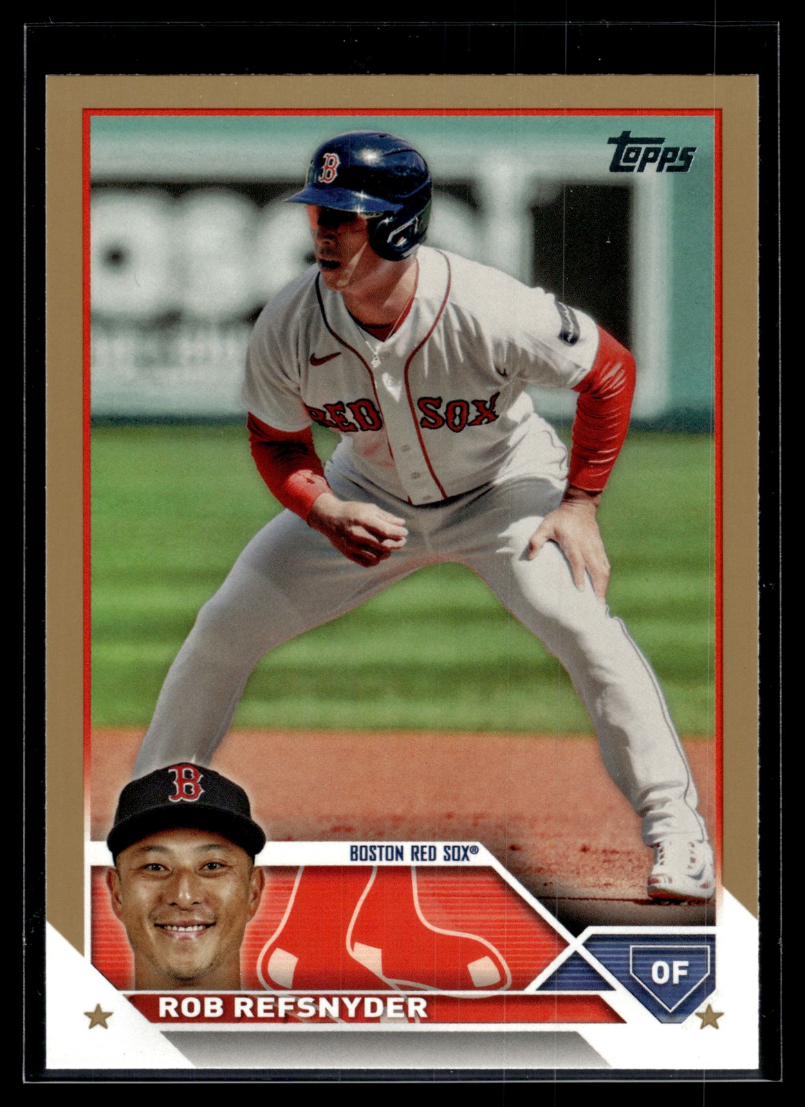 Rob Refsnyder 2023 Topps Update Series Gold Card /2023 #US71