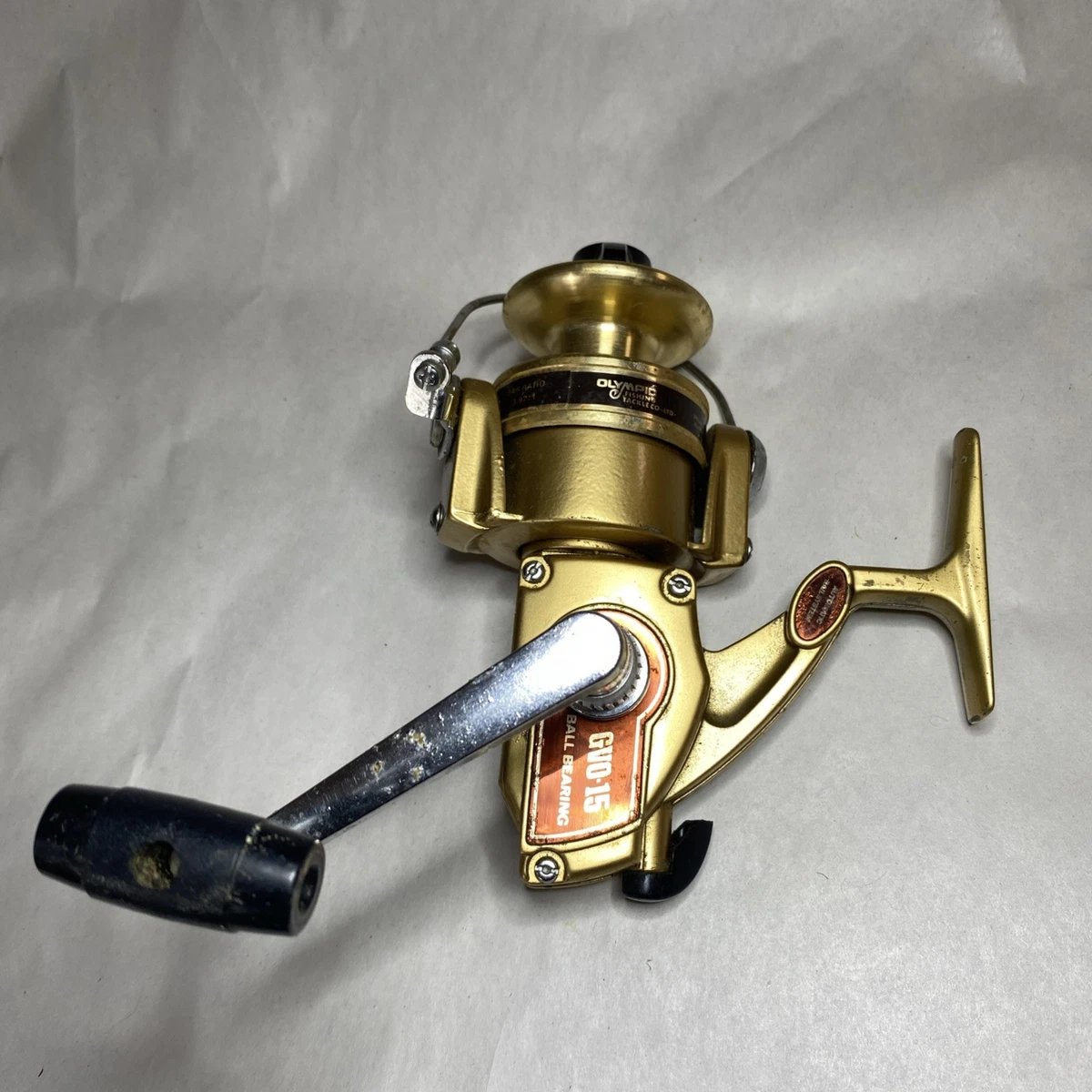 Vintage Olympic GVO-15 Spinning Fishing Reel | eBay