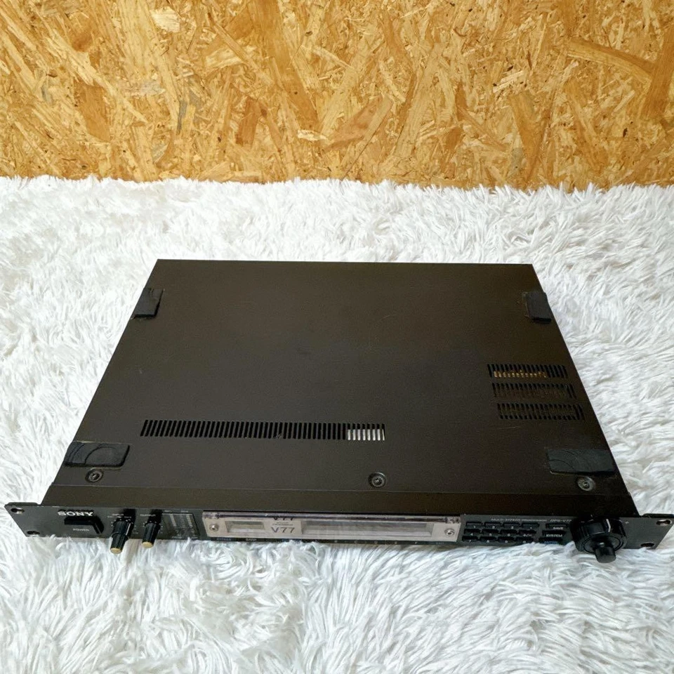 Procesador multiefectos SONY DPS-V77 con cable de alimentación probado Japón Foto 4 de 4