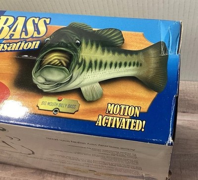 Vintage Big Mouth Billy Bass The Singing Sensation 1999 Gemmy Open