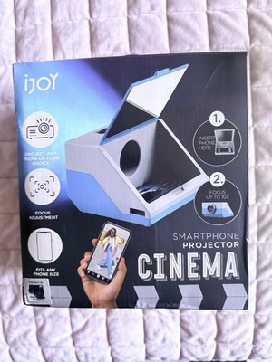 iJOY Smartphone Projector Cinema   New   Box Damage   Phone Screen Magnifier