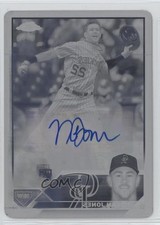 2023 Topps Chrome Update Printing Plate Magenta 1/1 Nolan Jones #AC-NJ Auto 0fo5