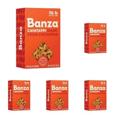 BANZA Chickpea Cavatappi Pasta 8oz – Pack of 6, Gluten-Free
