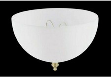 Westinghouse LAMP SHADE Clip-On Dome White Acrylic A-Shaped Bulb 1 pk 81494 NEW 