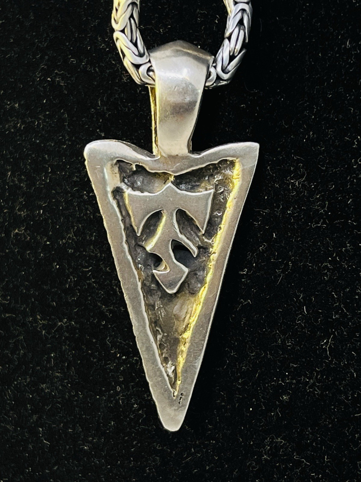 Sterling Silver (925) Heavy And Solid Dagger And … - image 6